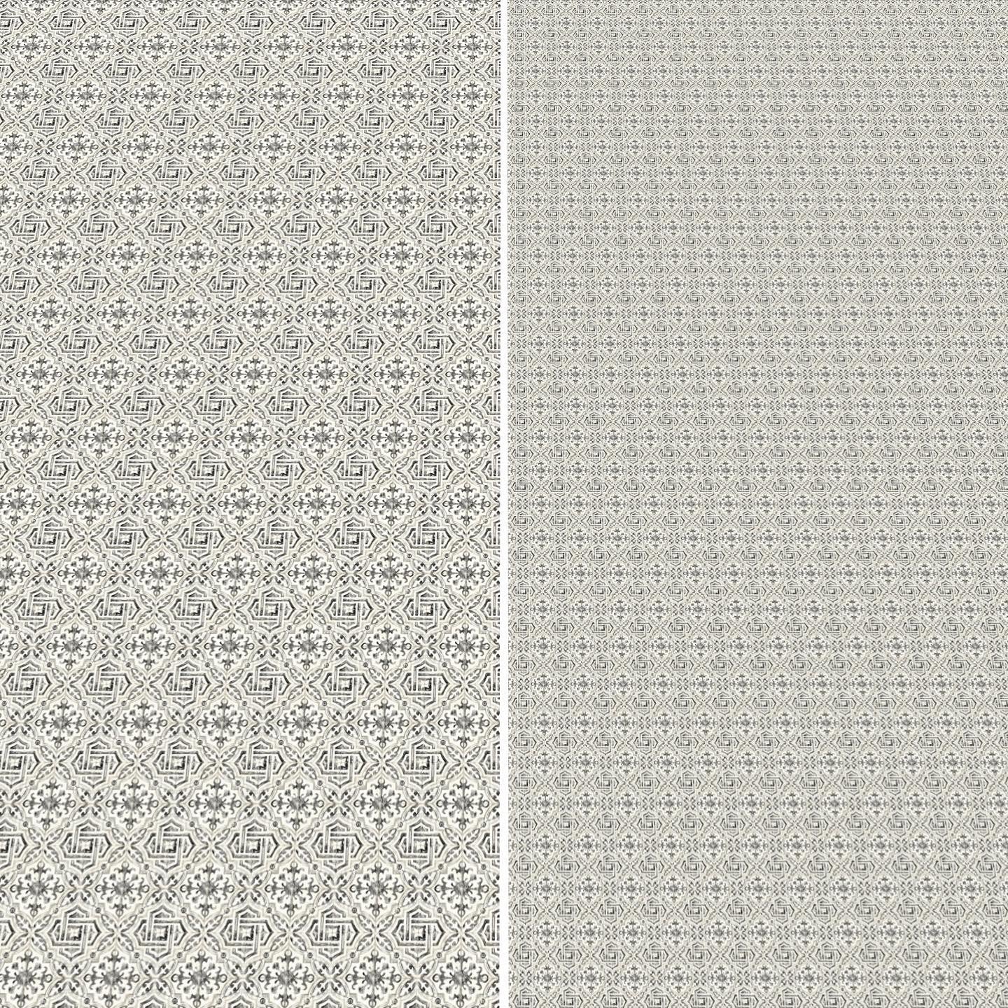 Black and White Tile (1 inch)