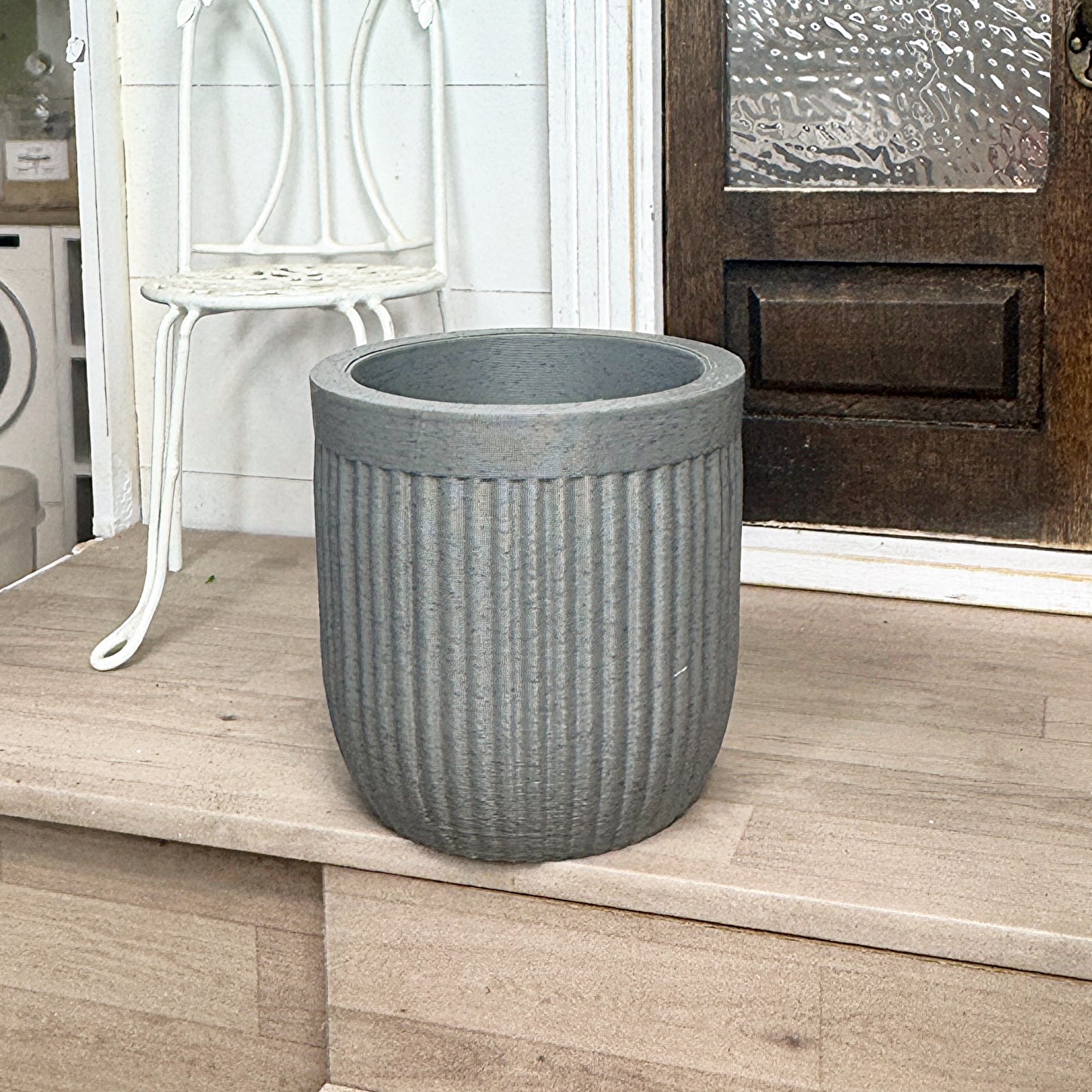 Large Grey Pot