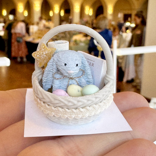 Easter Basket - Blue Bunny