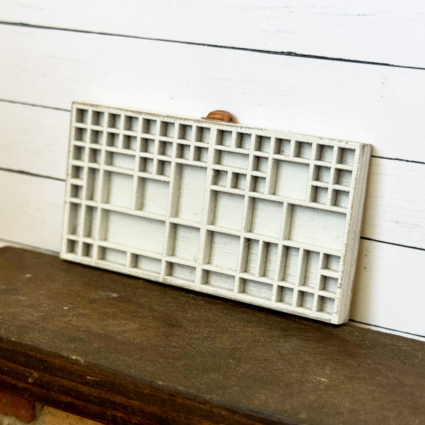 Rustic White Printers Drawer