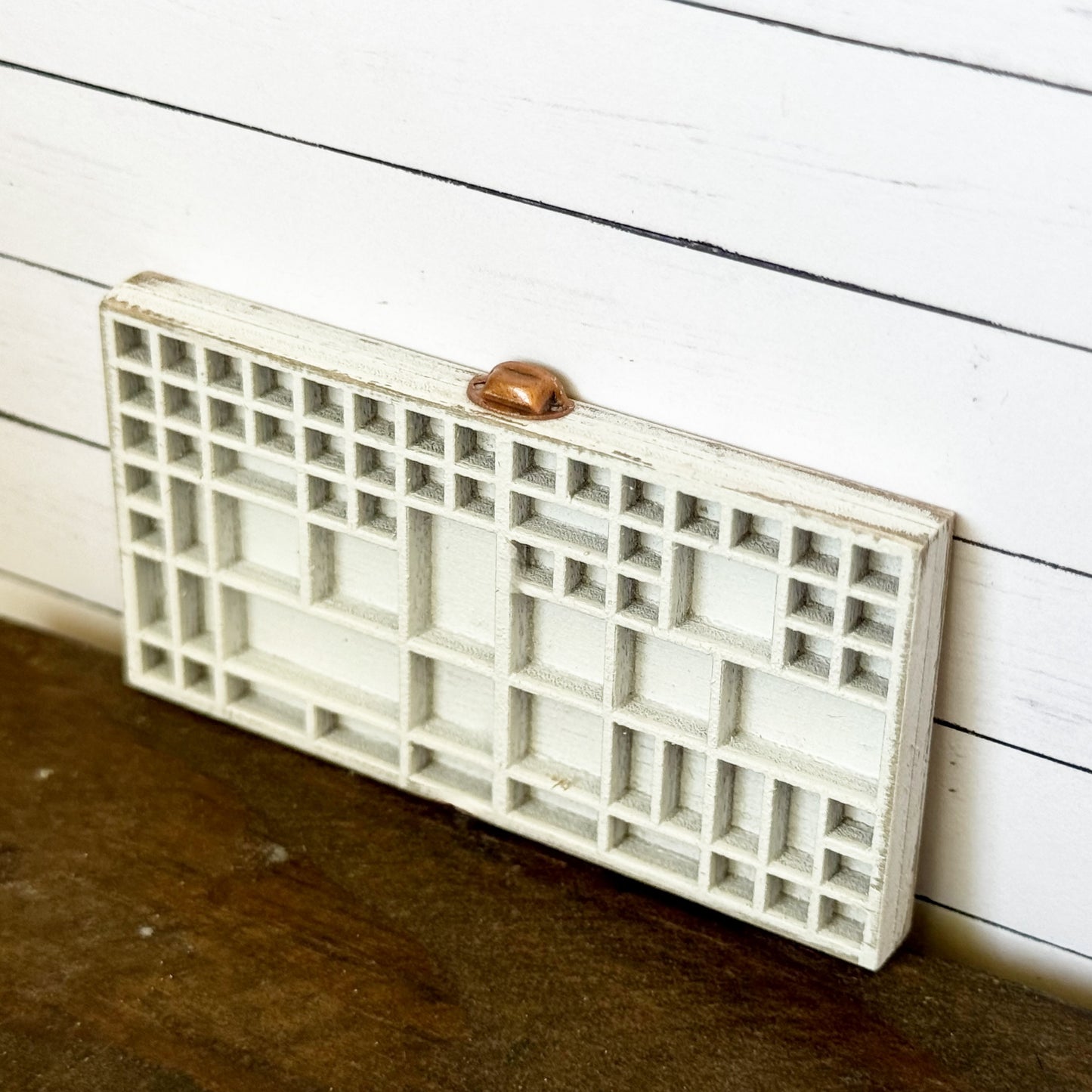 Rustic White Printers Drawer