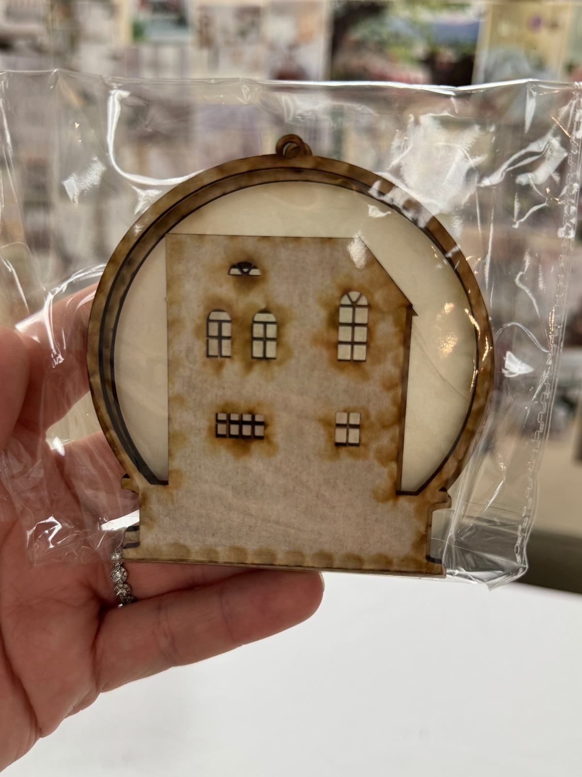 Dollhouse in Globe Ornament DIY Kit
