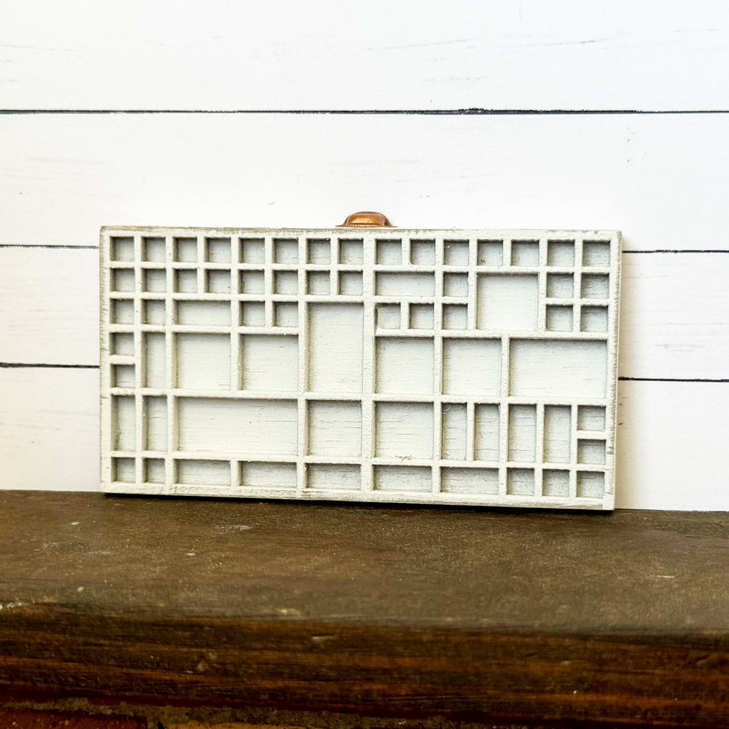 Rustic White Printers Drawer
