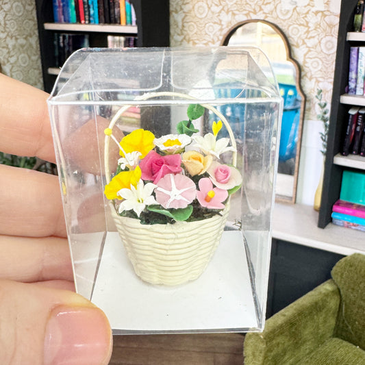 Yellow Flower Basket