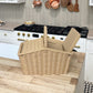 Tan Picnic Basket Kit