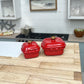 Red Baking Dish Set