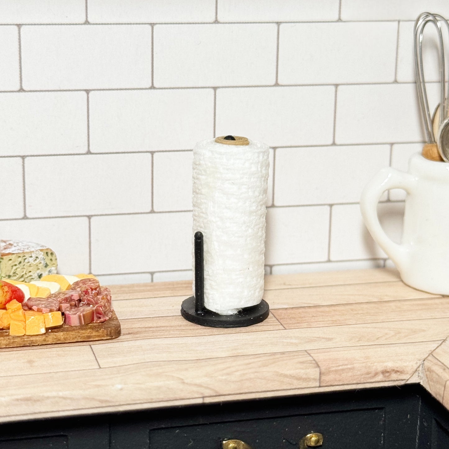 Black Paper Towel Holder