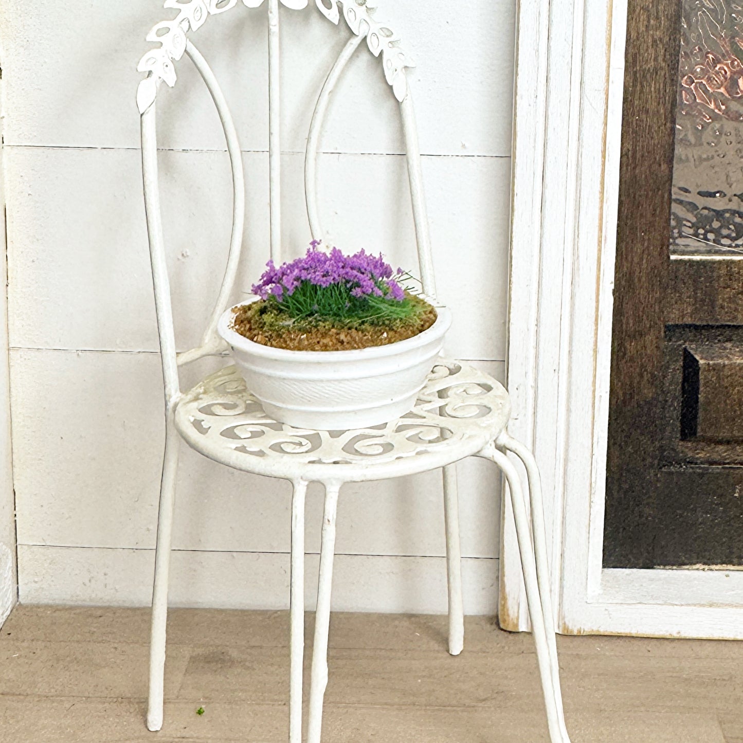 Purple Potted Flower
