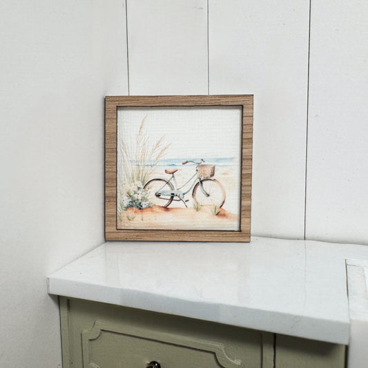 Beach Bike Wall Art