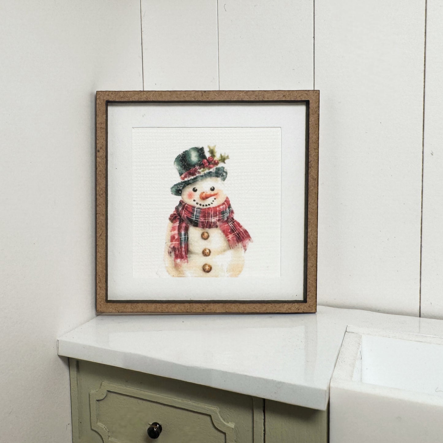 Snowman Wall Art