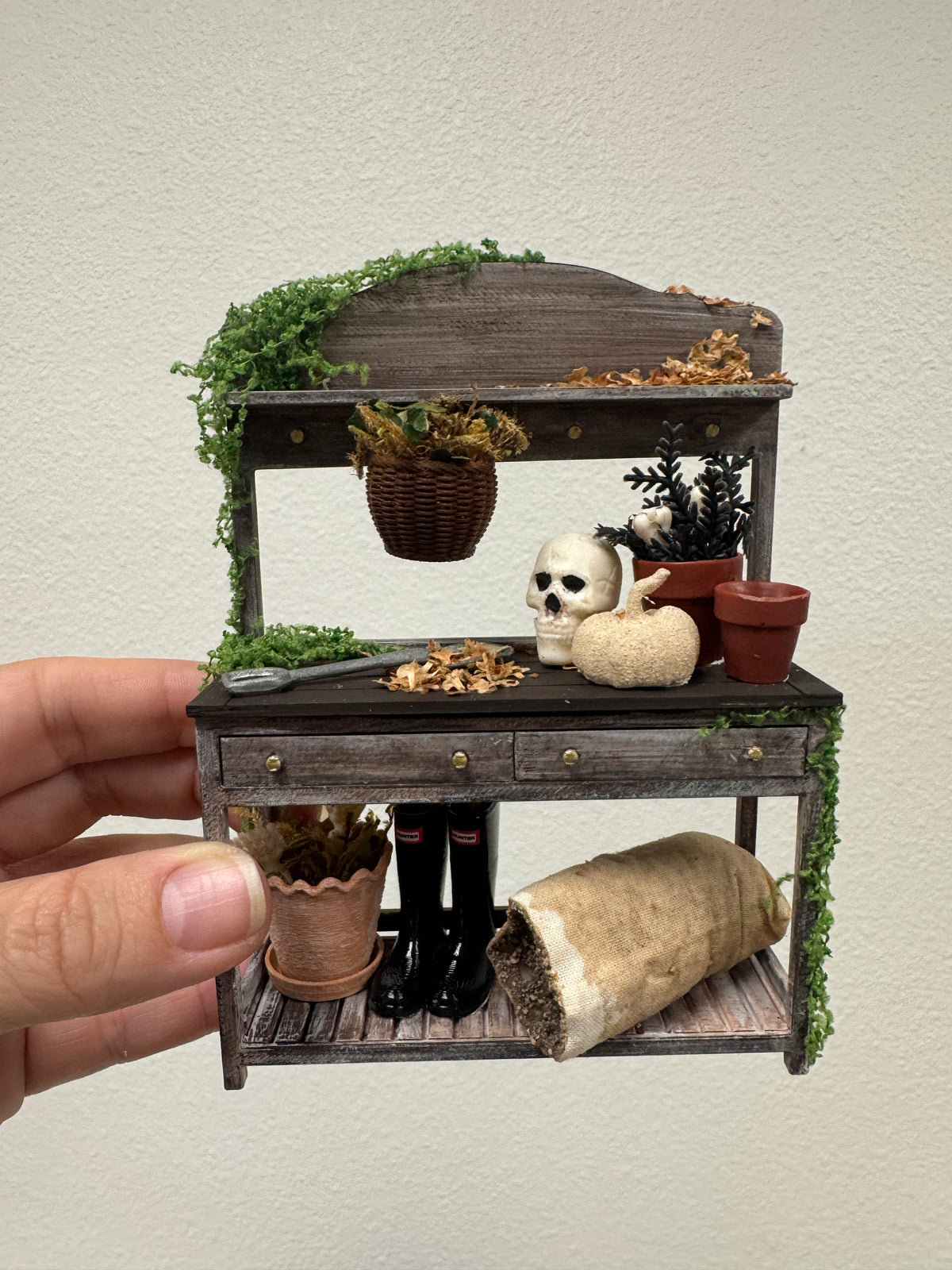 Spooky Potting Bench