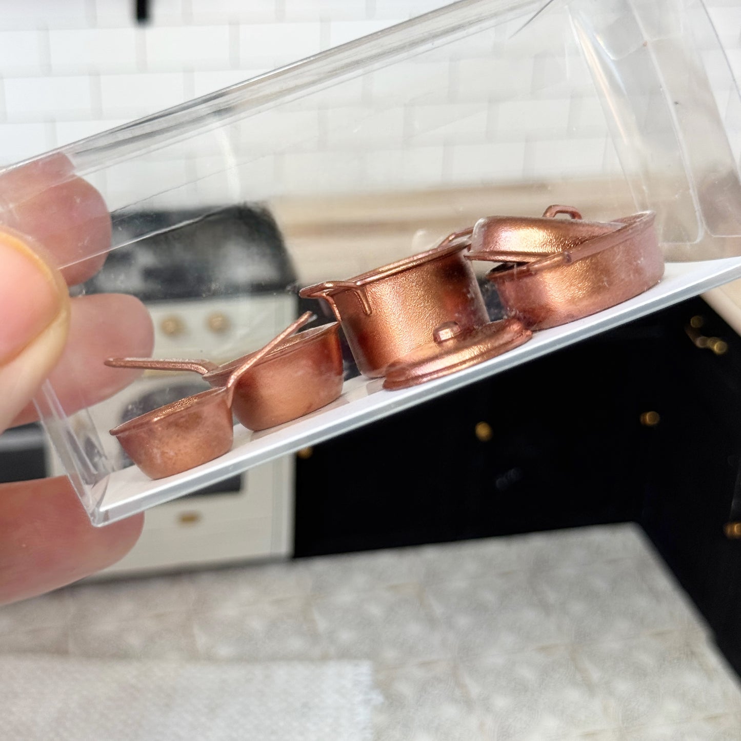 Copper Pot and Pan Set