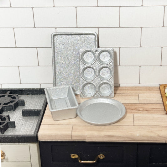 Silver Baking Pans