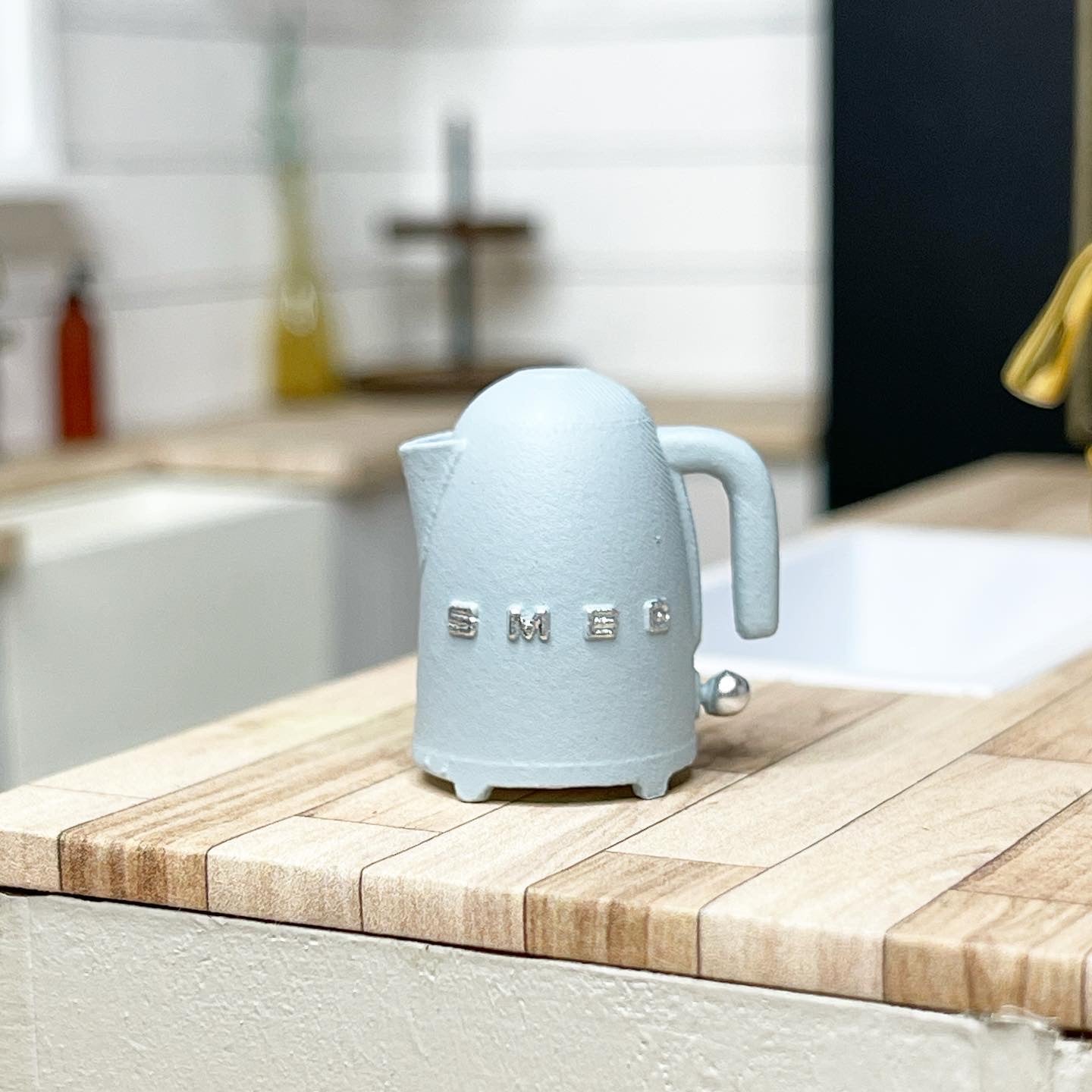 Blue & Silver Kettle