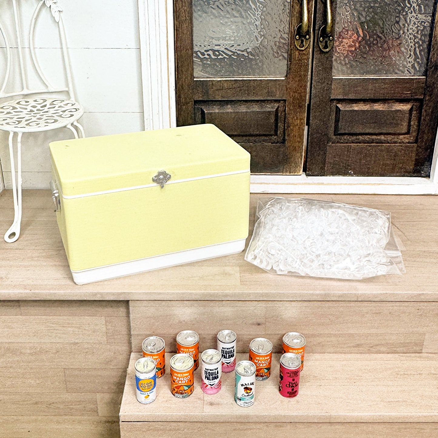 Yellow Ice Chest