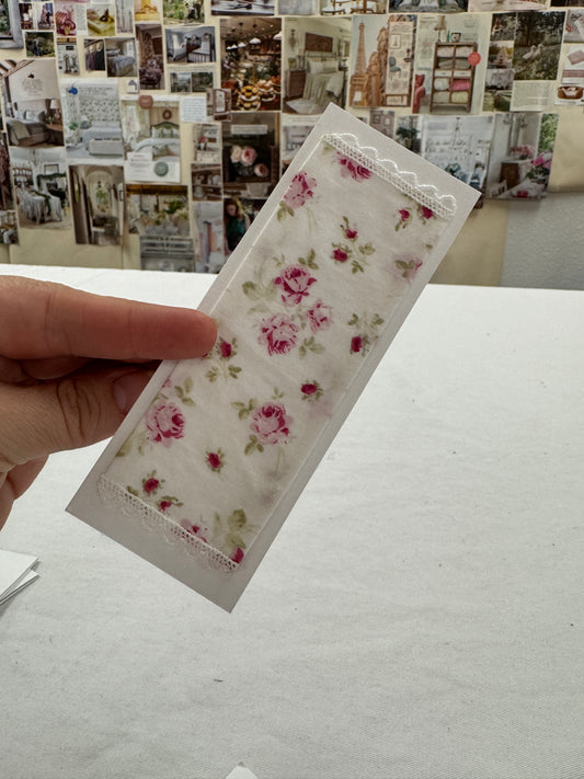 Table Runner Pink Floral