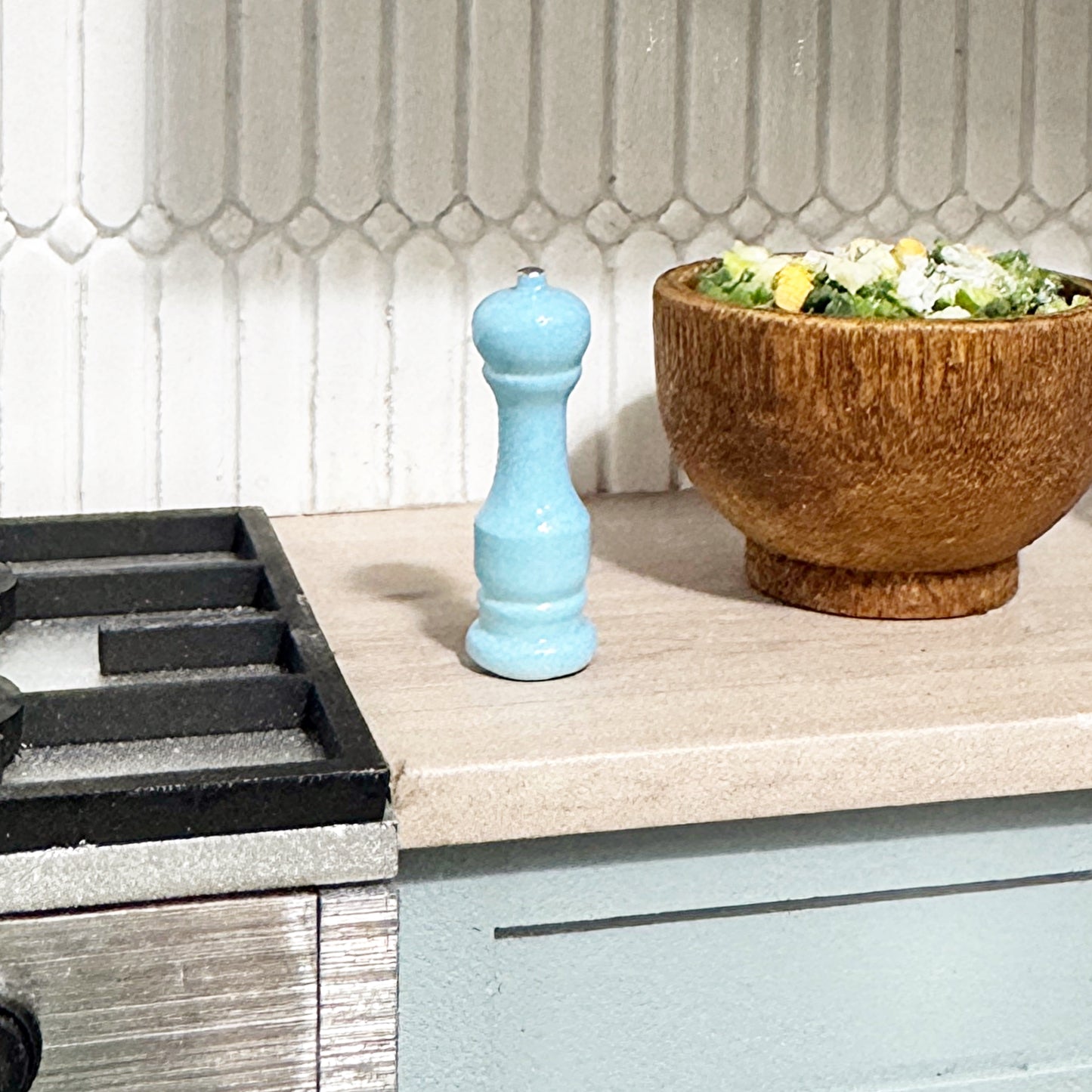 Pepper Grinder Blue