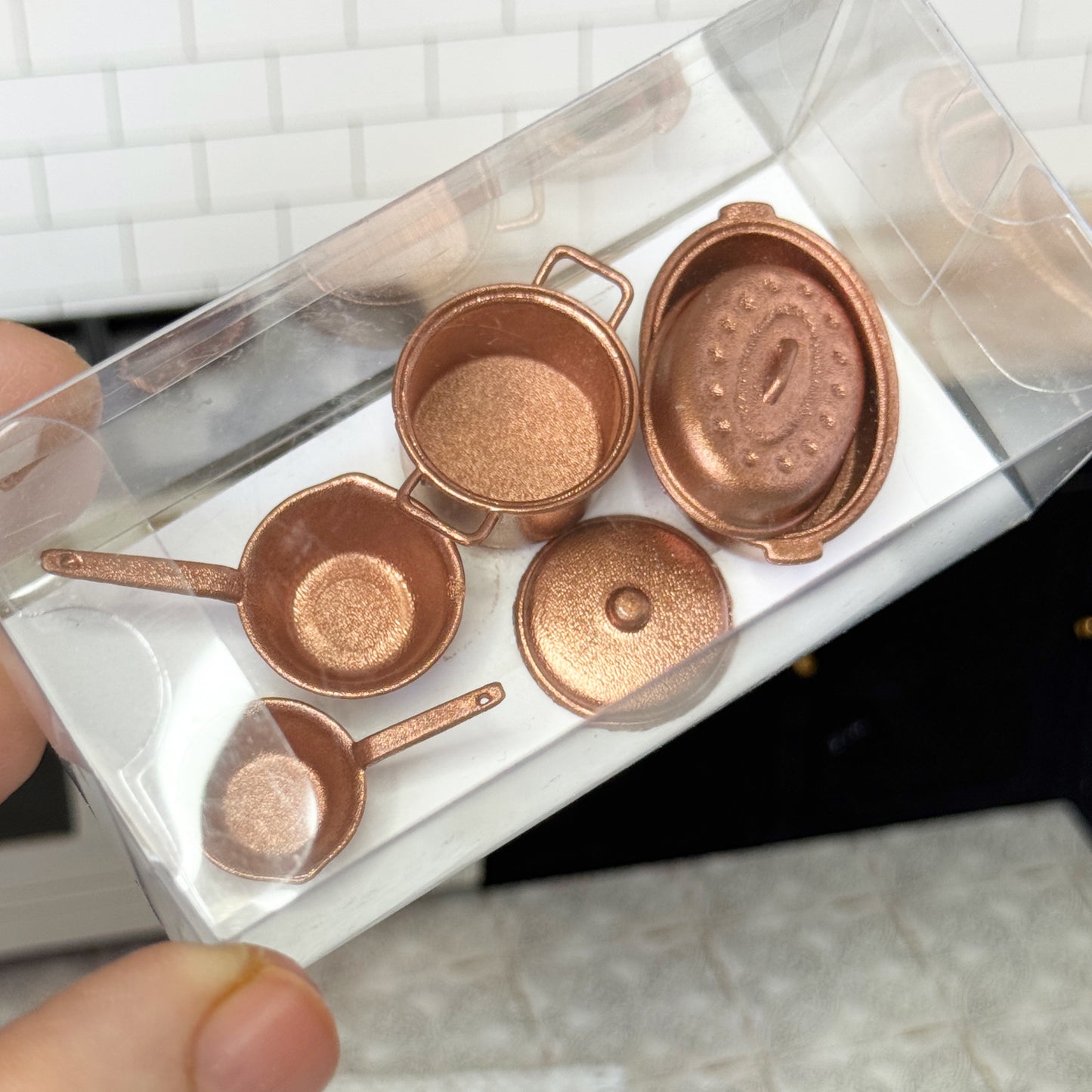 Copper Pot and Pan Set