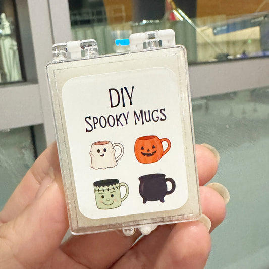 DIY Spooky Mug Set