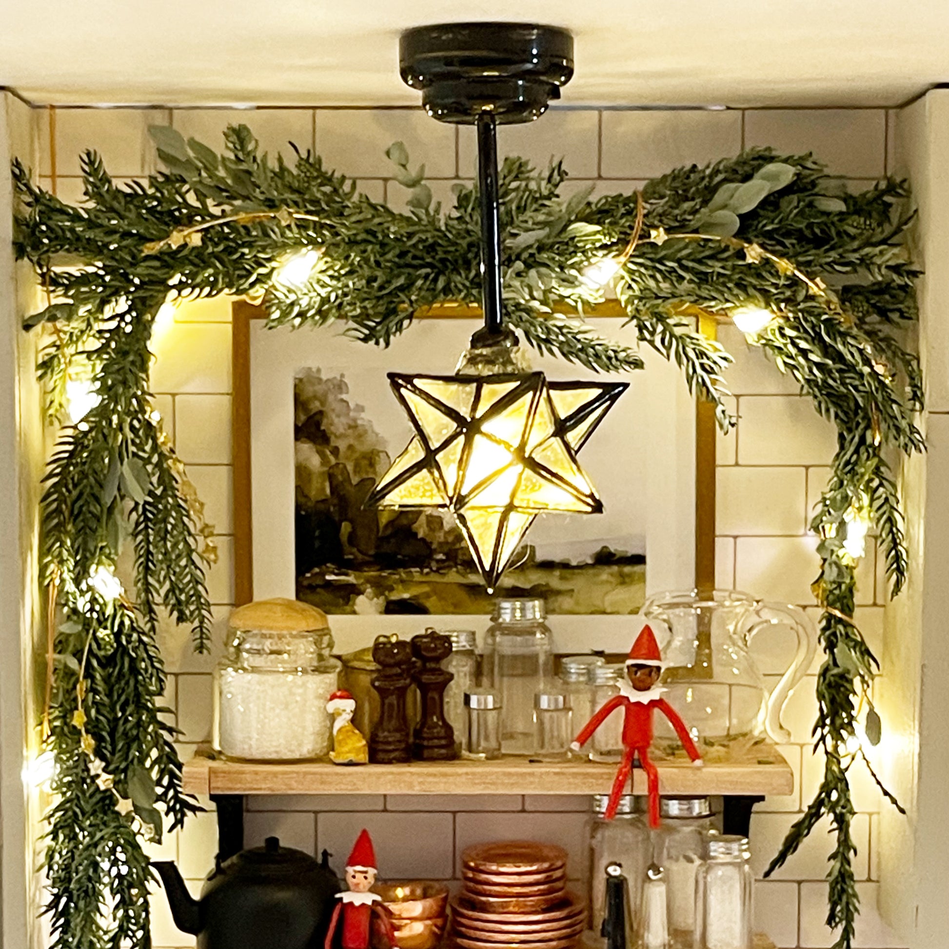 1 12 Scale Miniature Dollhouse LED Lighting Star Melvin s Miniatures