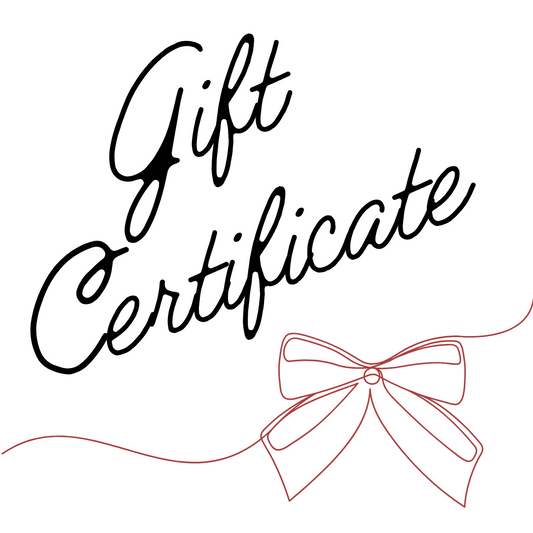 Gift Certificate