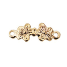 Gold Floral Pull