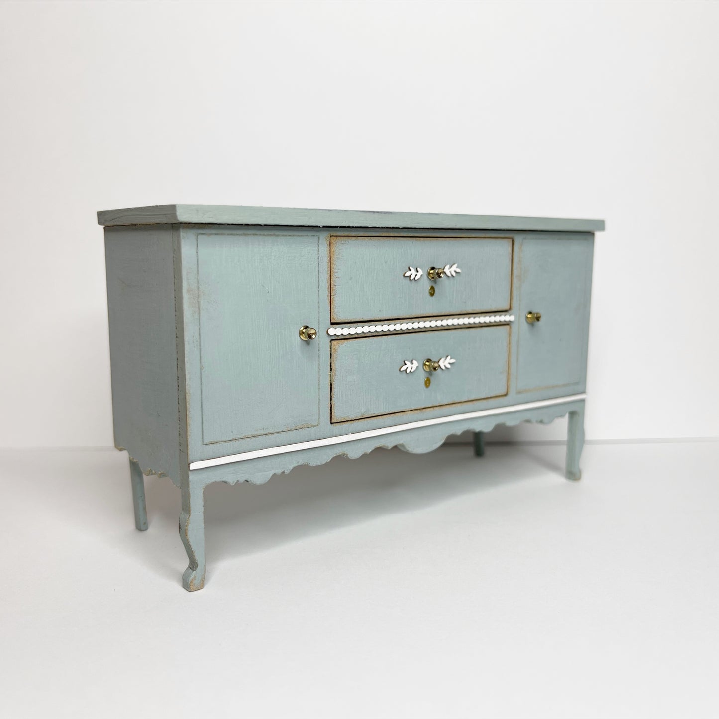 RESERVED - Custom Painted Shabby Chic Sideboard