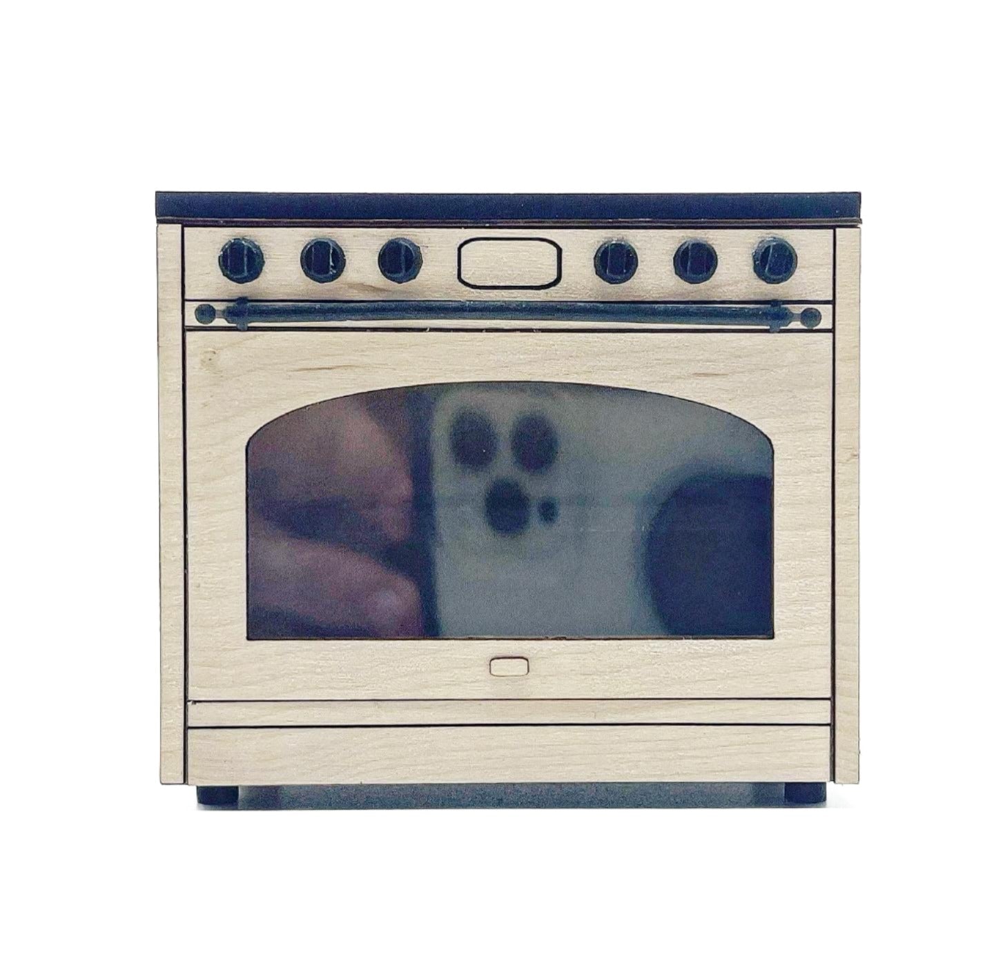 Single Vintage Stove - Working Door