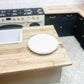 White Riser Stand