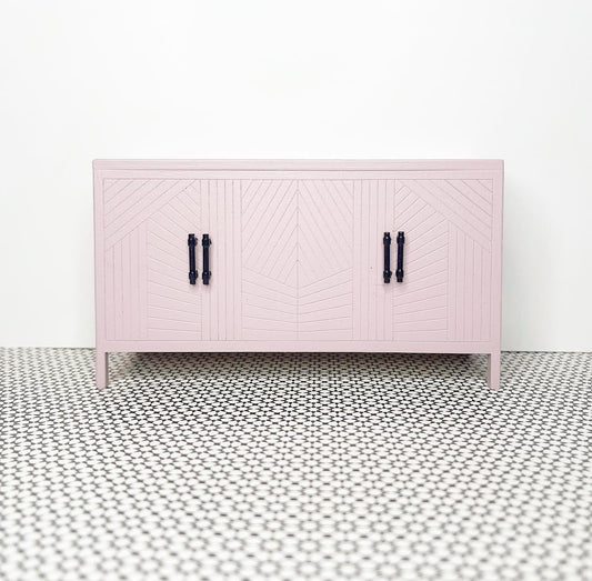 Custom Painted Modern Sideboard