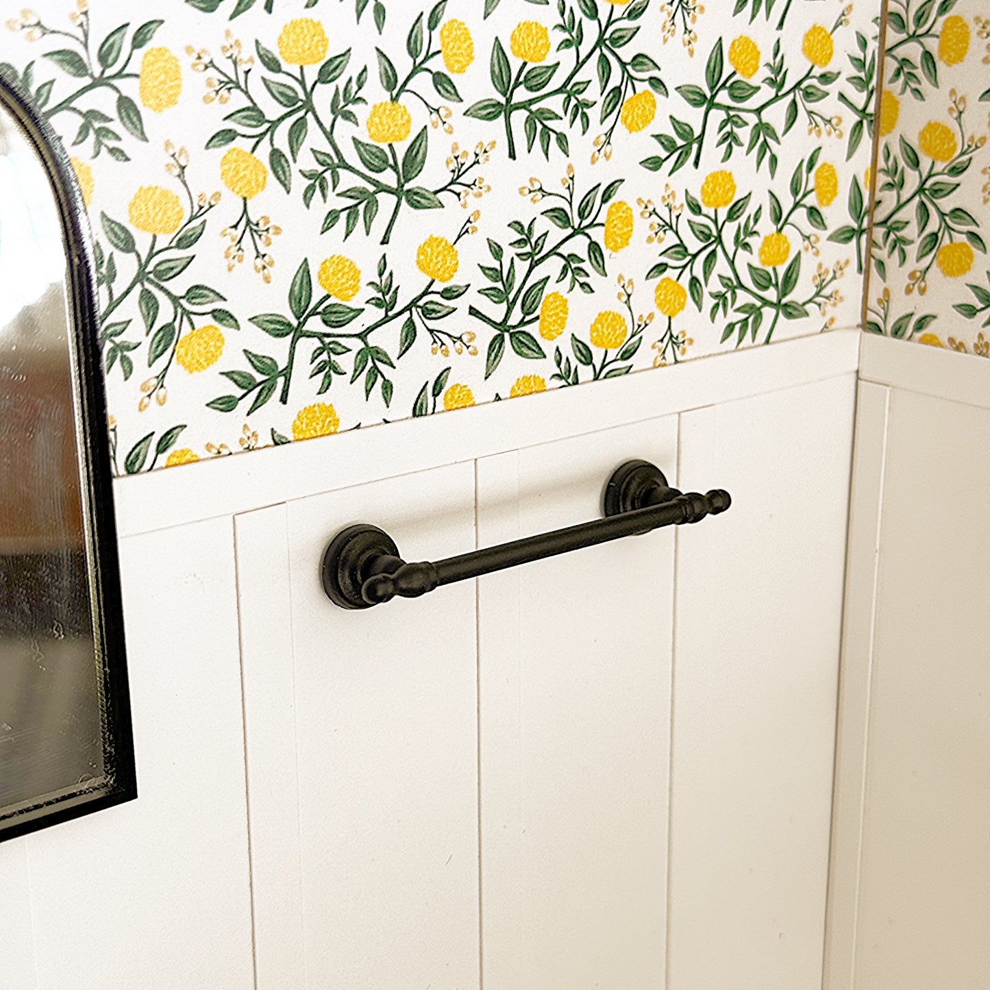 Black Towel Bar