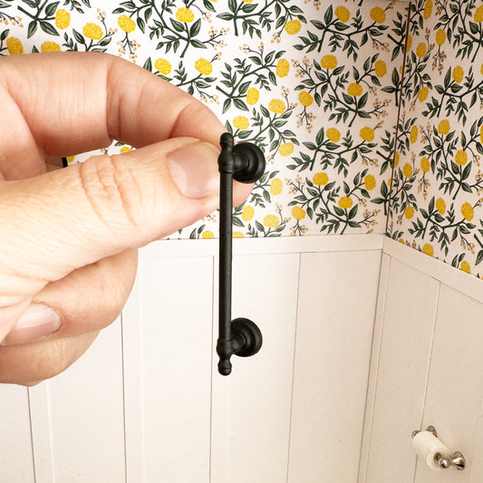 Black Towel Bar