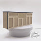 Long Sink with Doors, Shaker