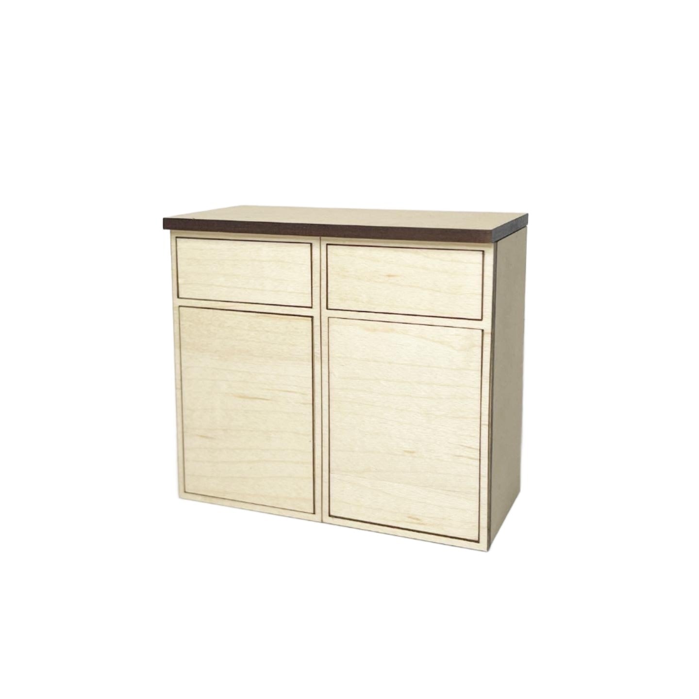 Double Lower Cabinet with Doors, Standard