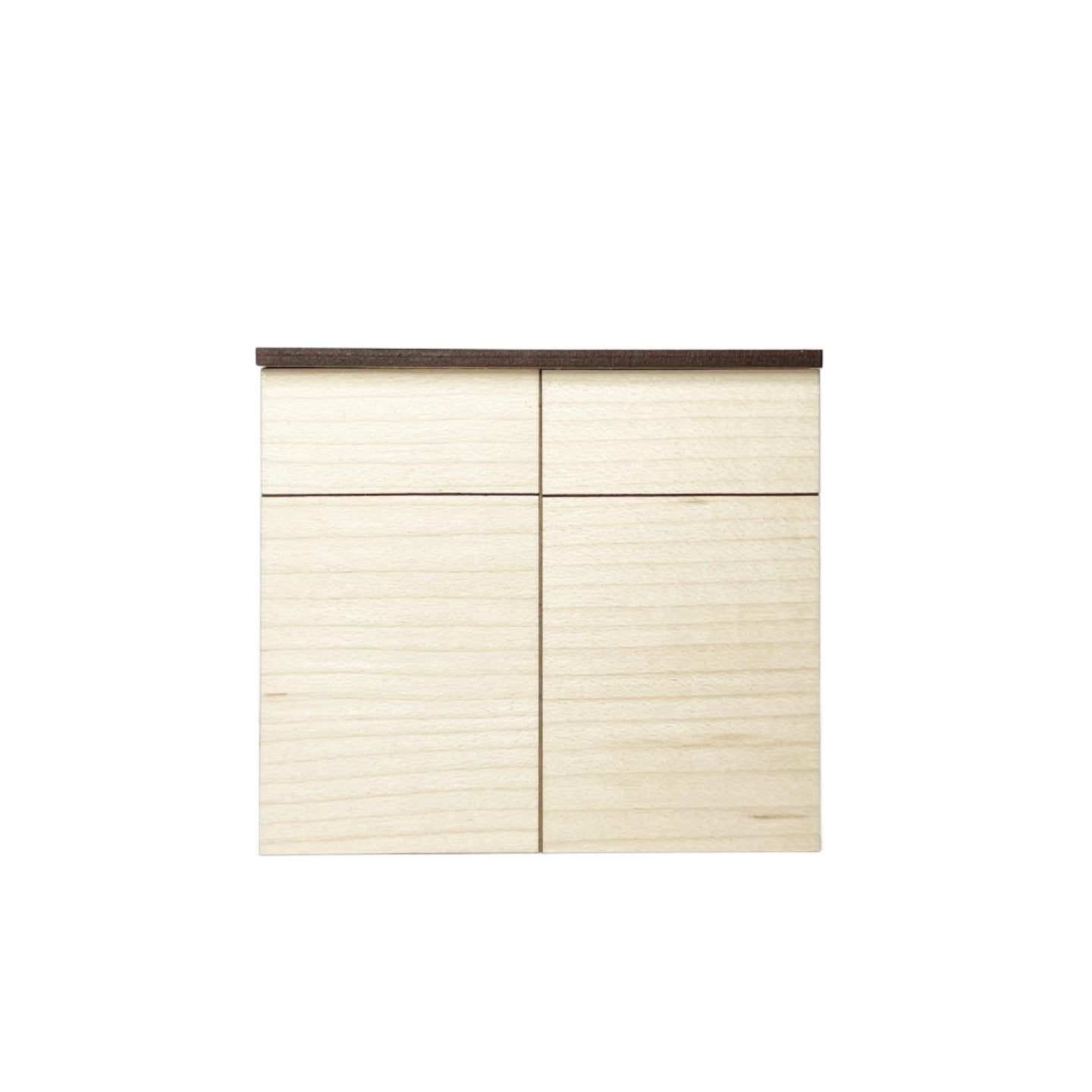 Double Lower Cabinet with Doors, Modern