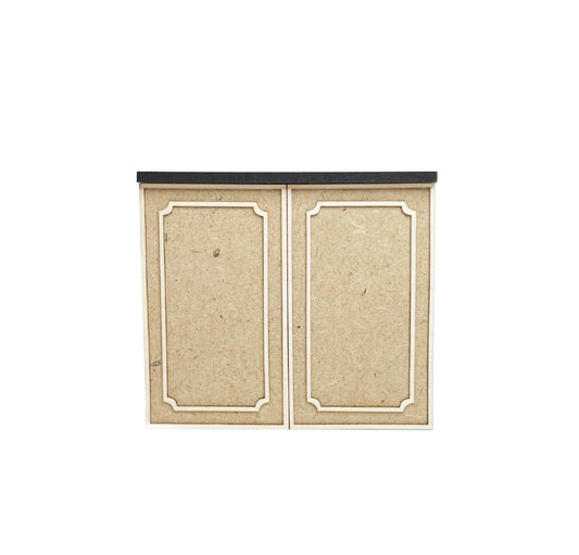 Double Lower Cabinet with Doors, French Country