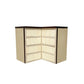 Corner Lower Cabinet with Four Drawers, Standard