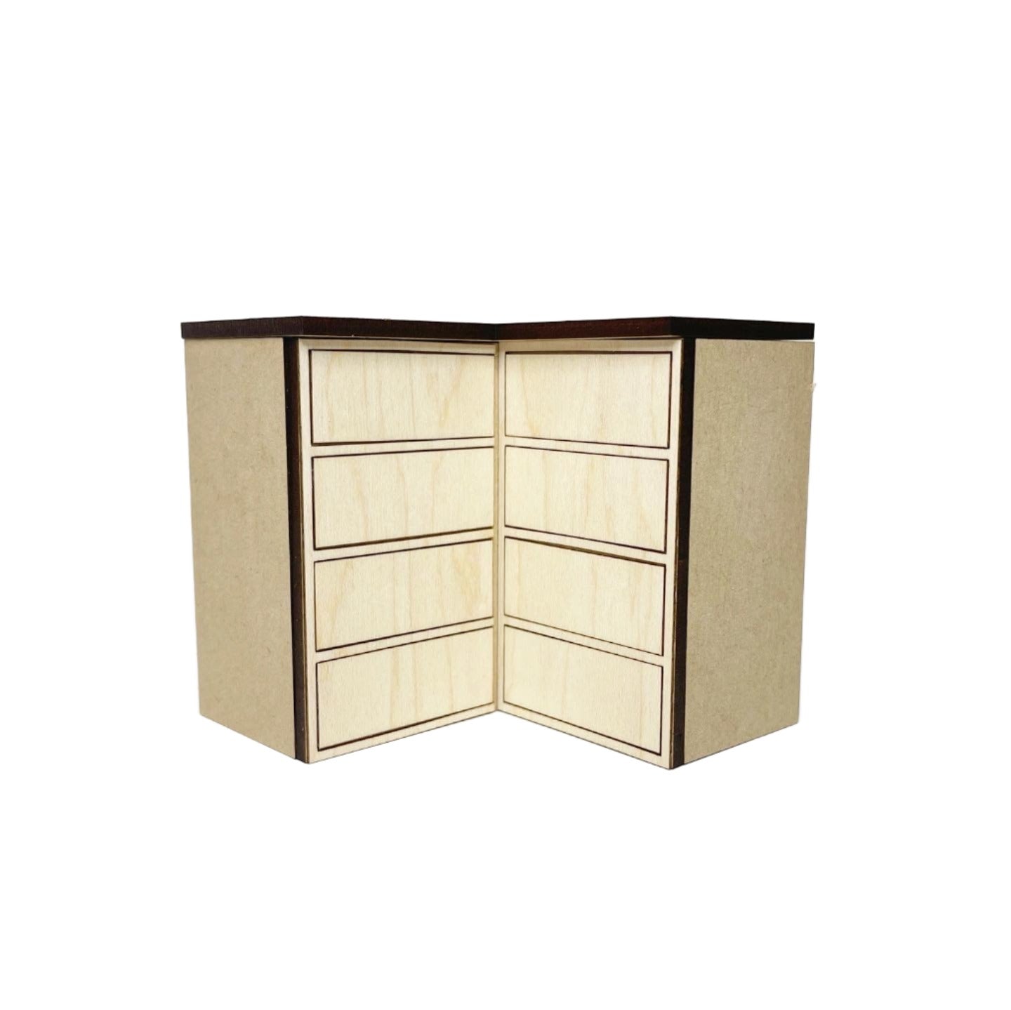 Corner Lower Cabinet with 4 Drawers, Standard