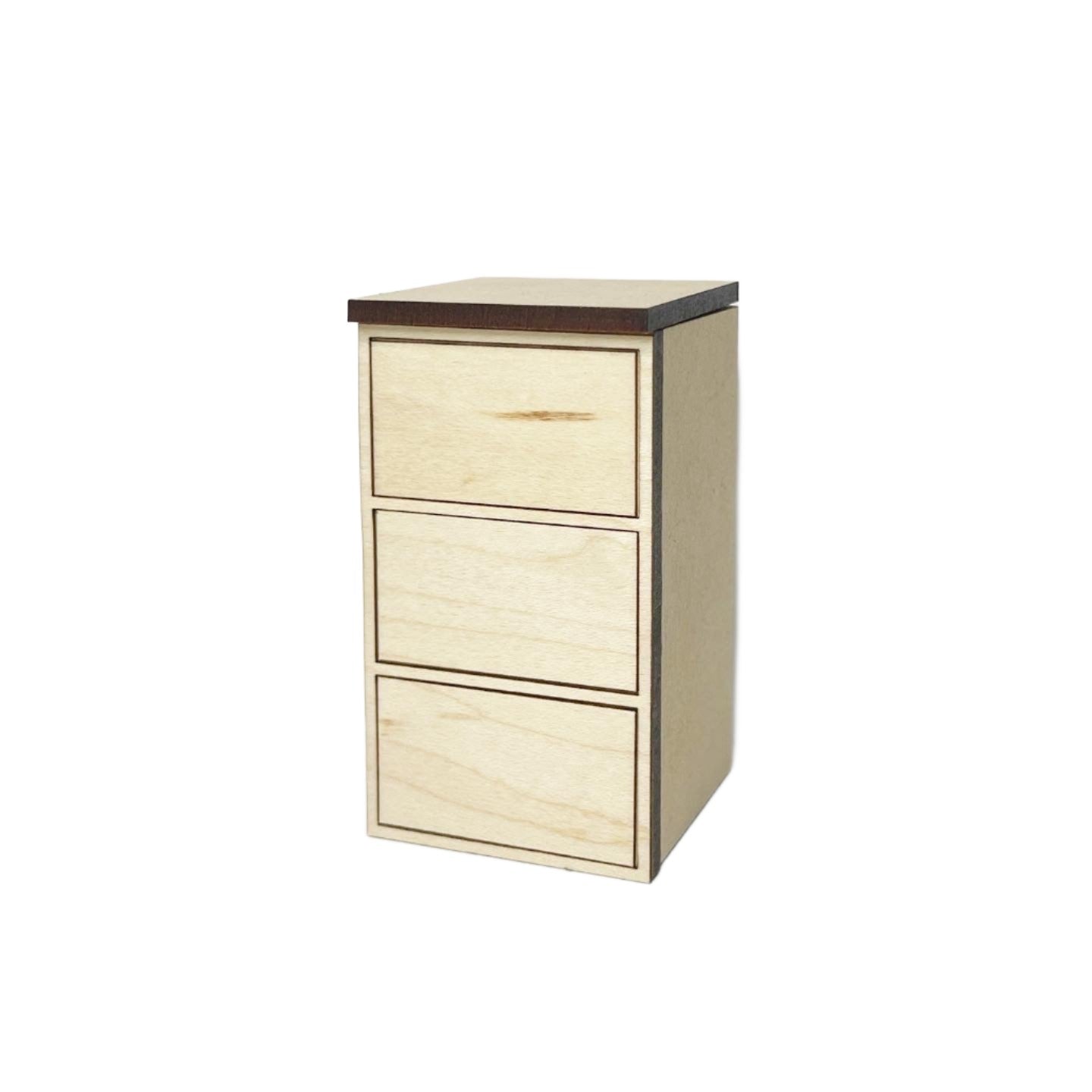 Single Lower Cabinet with Three Drawers, Standard