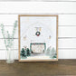 Snowy Barn Framed Wall Art