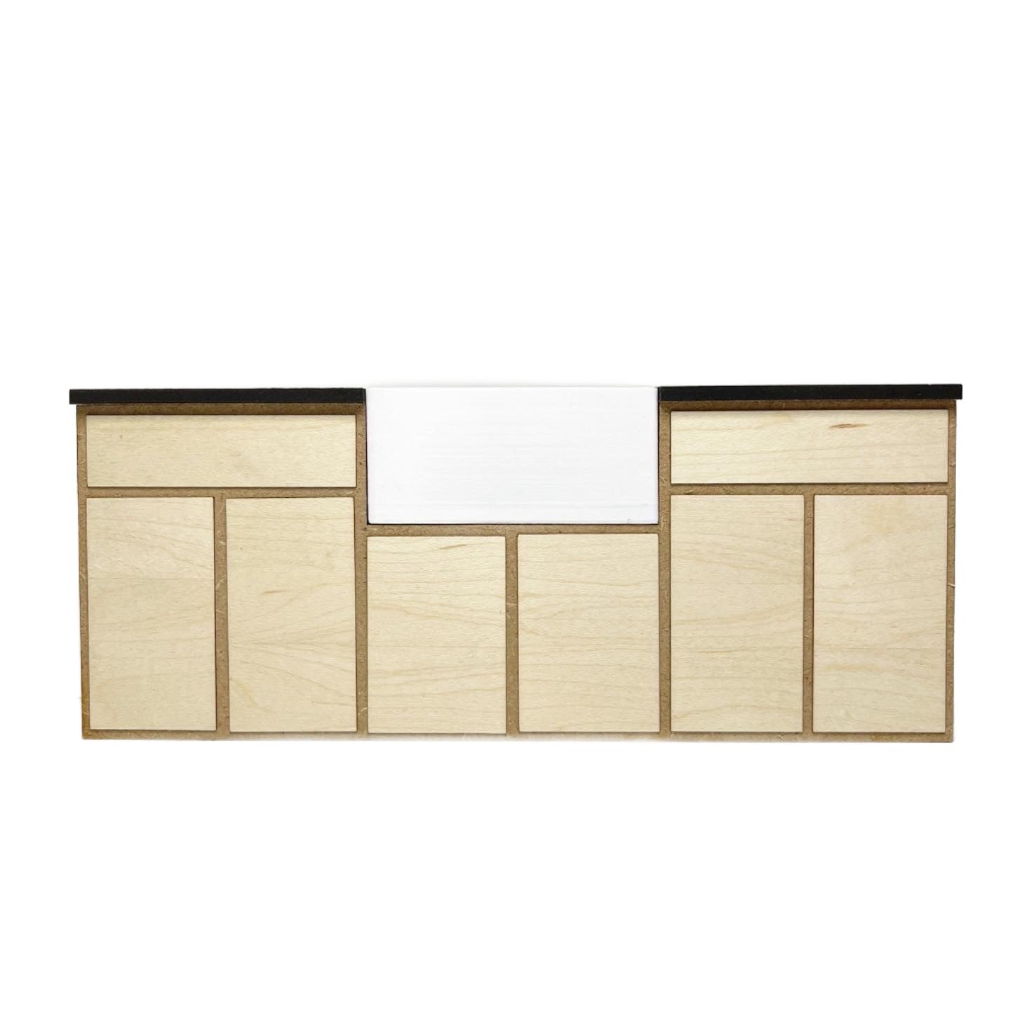 Long Sink with Doors, Standard