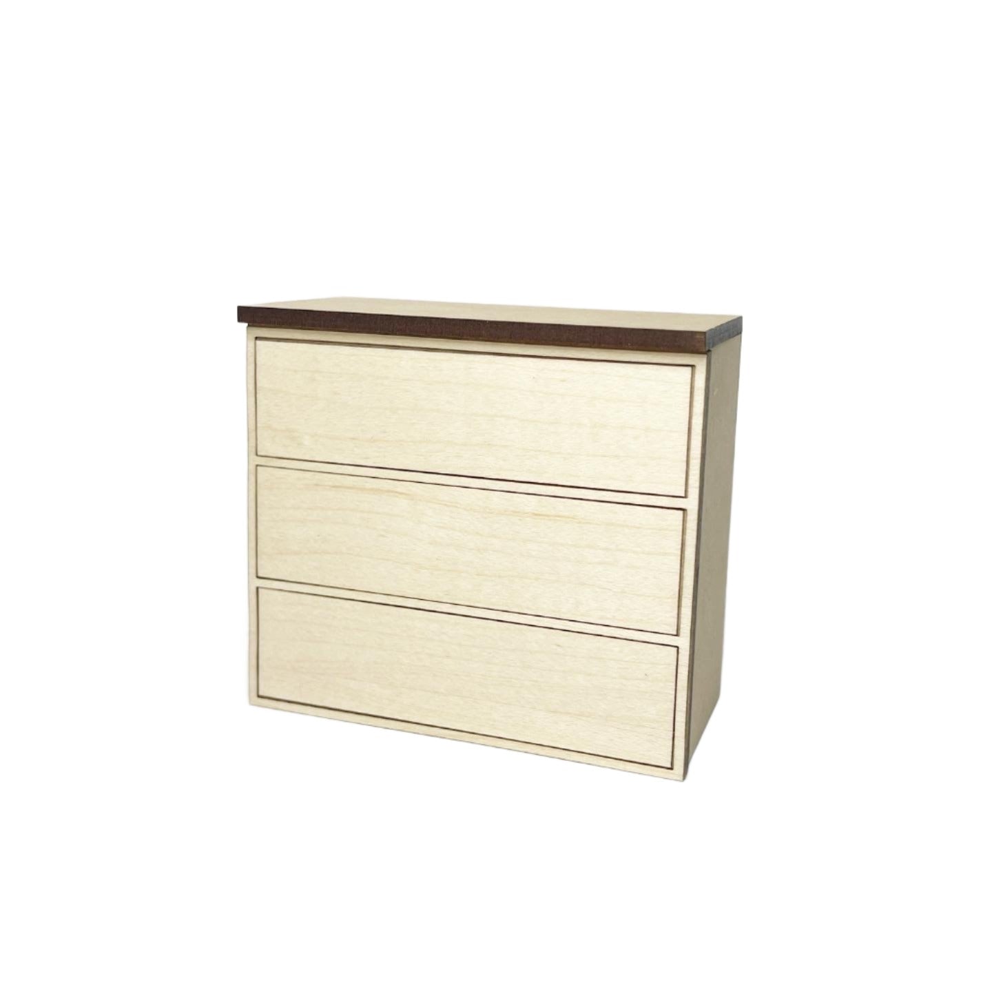 Double Lower Cabinet with Three Drawers, Standard