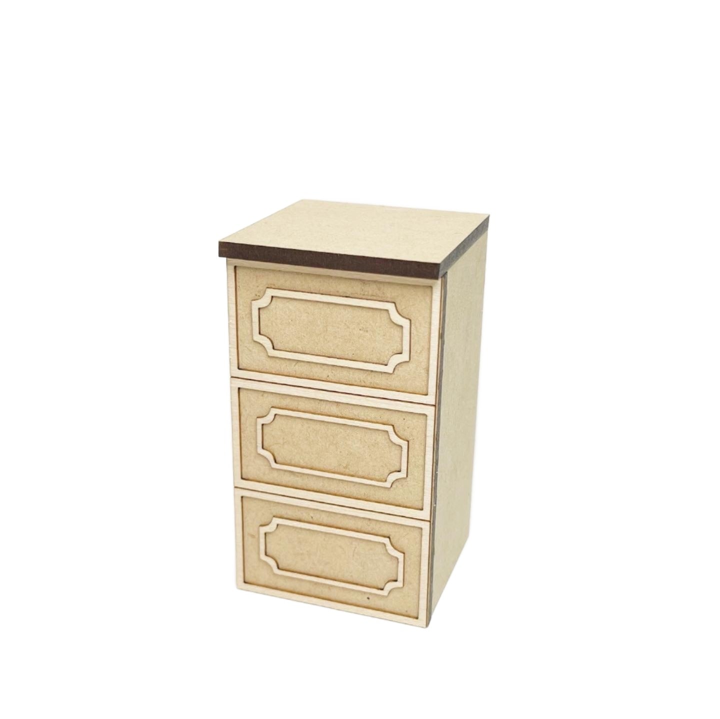 Single Lower Cabinet with 3 Drawers, French Country