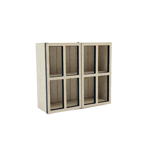 Double Upper Cabinet, Cross