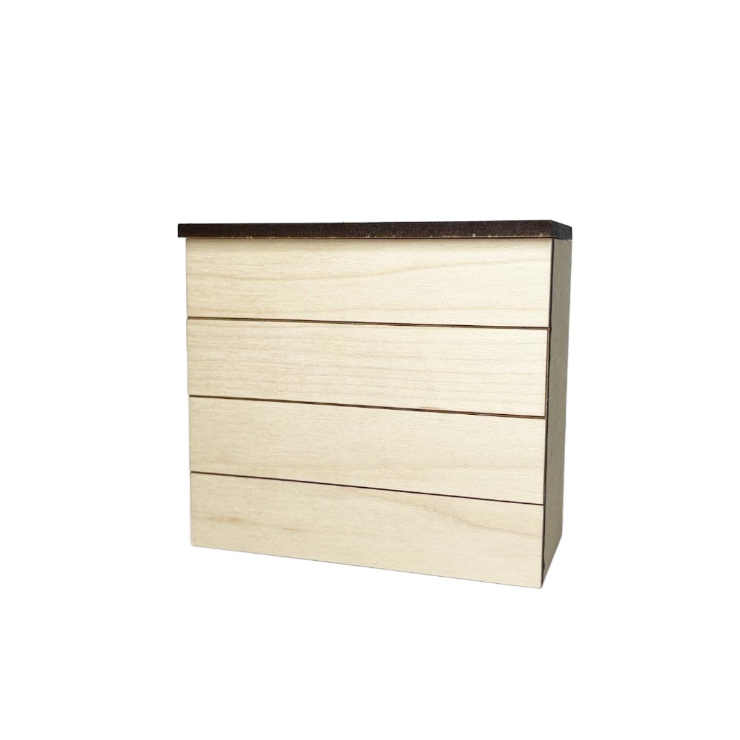 Double Lower Cabinet with 4 Drawers, Modern