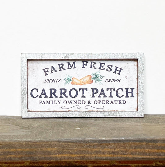 Farm Fresh Carrots Wall Art