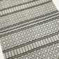 Black and Ivory Rug or Runner