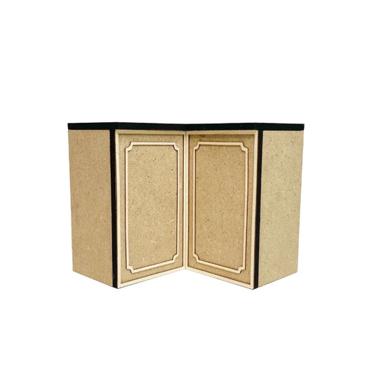 Corner Lower Cabinet with Doors, French Country