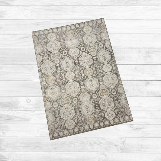 Faded Gray Rug or Runner