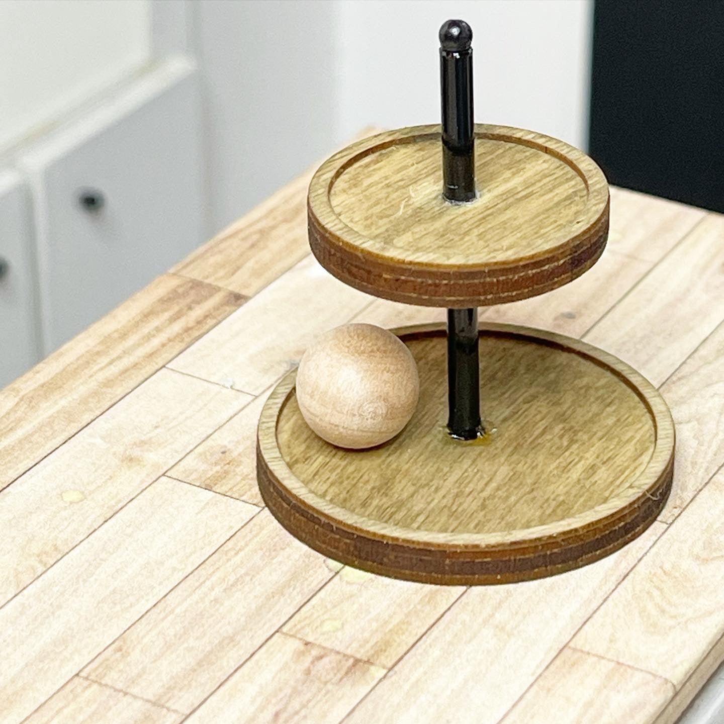Wooden Ball for Decorative Tray